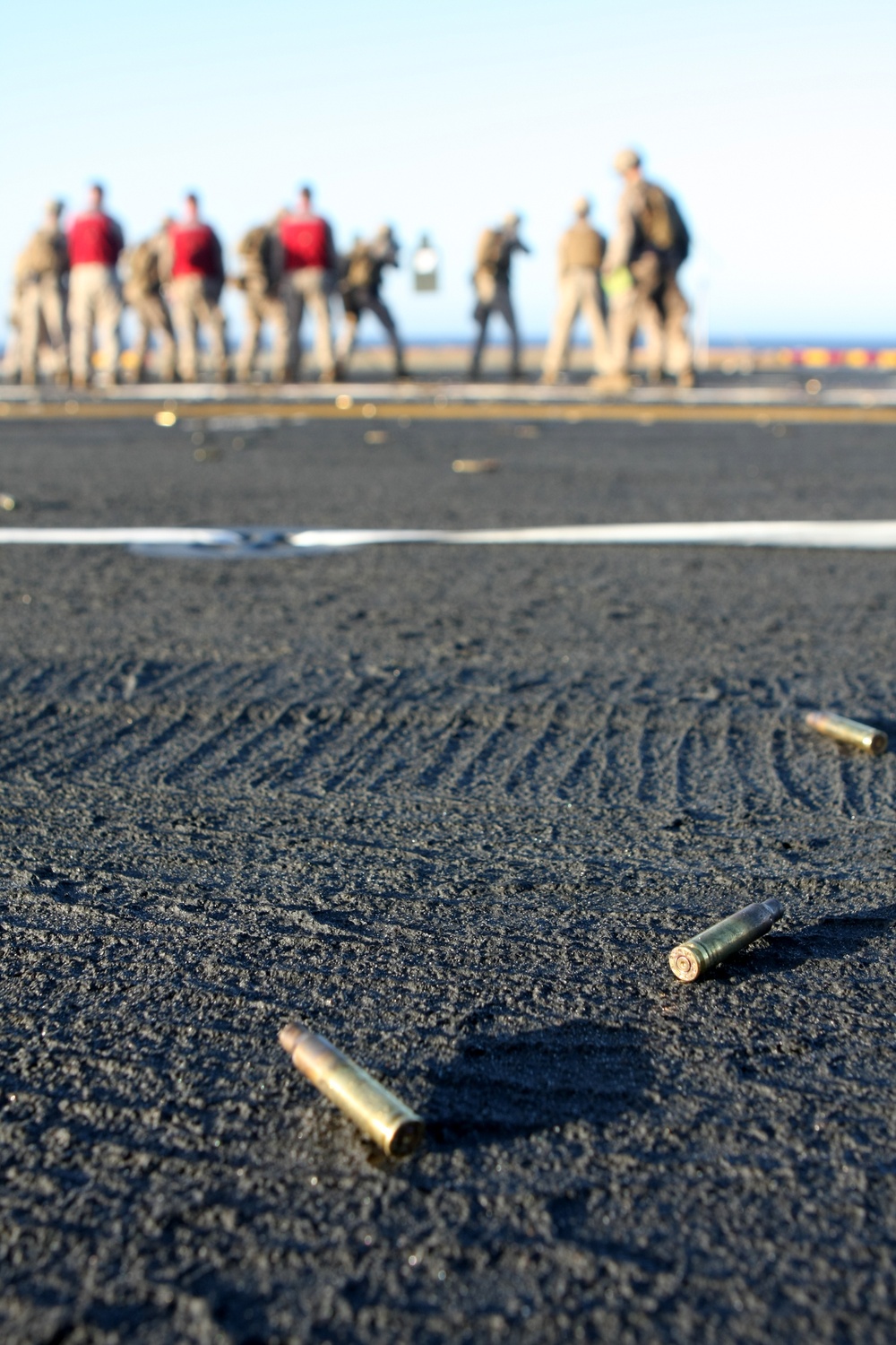 22nd Marine Expeditionary Unit conducts stress shoot aboard USS Bataan
