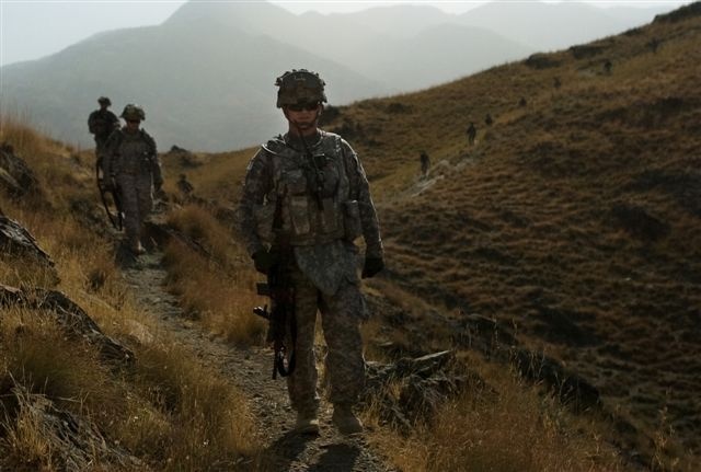 10th Mountain Soldiers Patrol Kunar Province