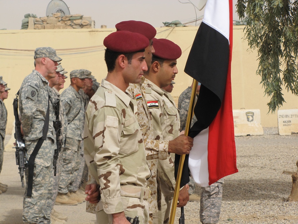 Renaming Ceremony Restores Iraqi Tradition, Honors Fallen
