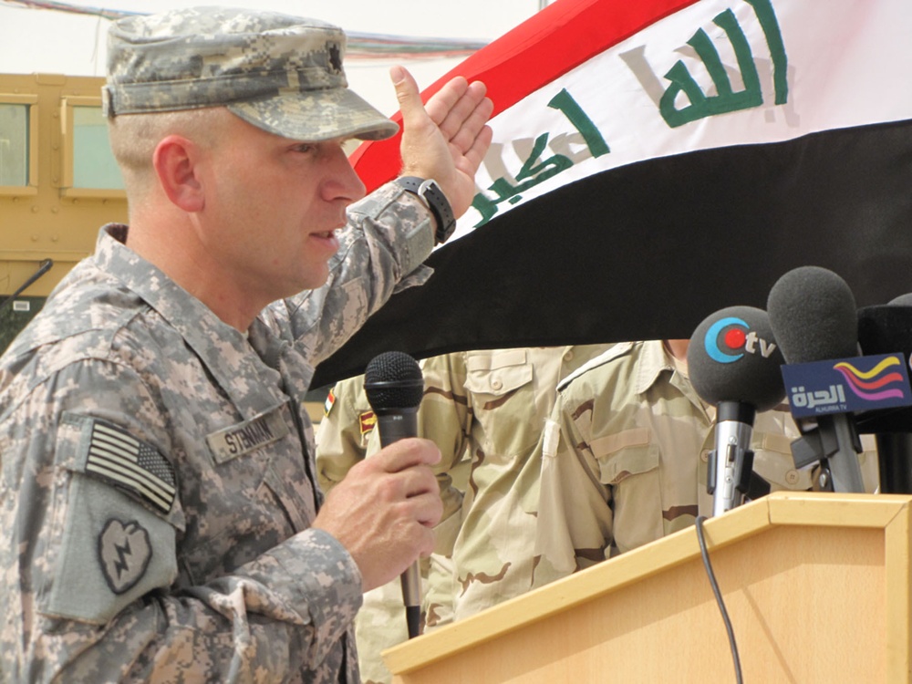 Renaming Ceremony Restores Iraqi Tradition, Honors Fallen
