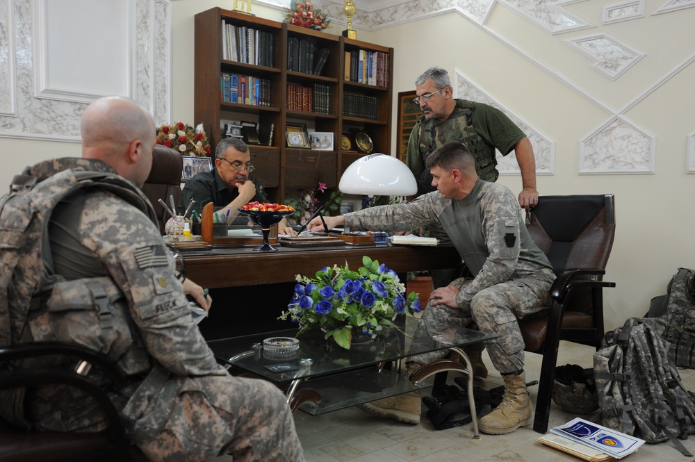 Army Engineers Perform Electrical Service Survey