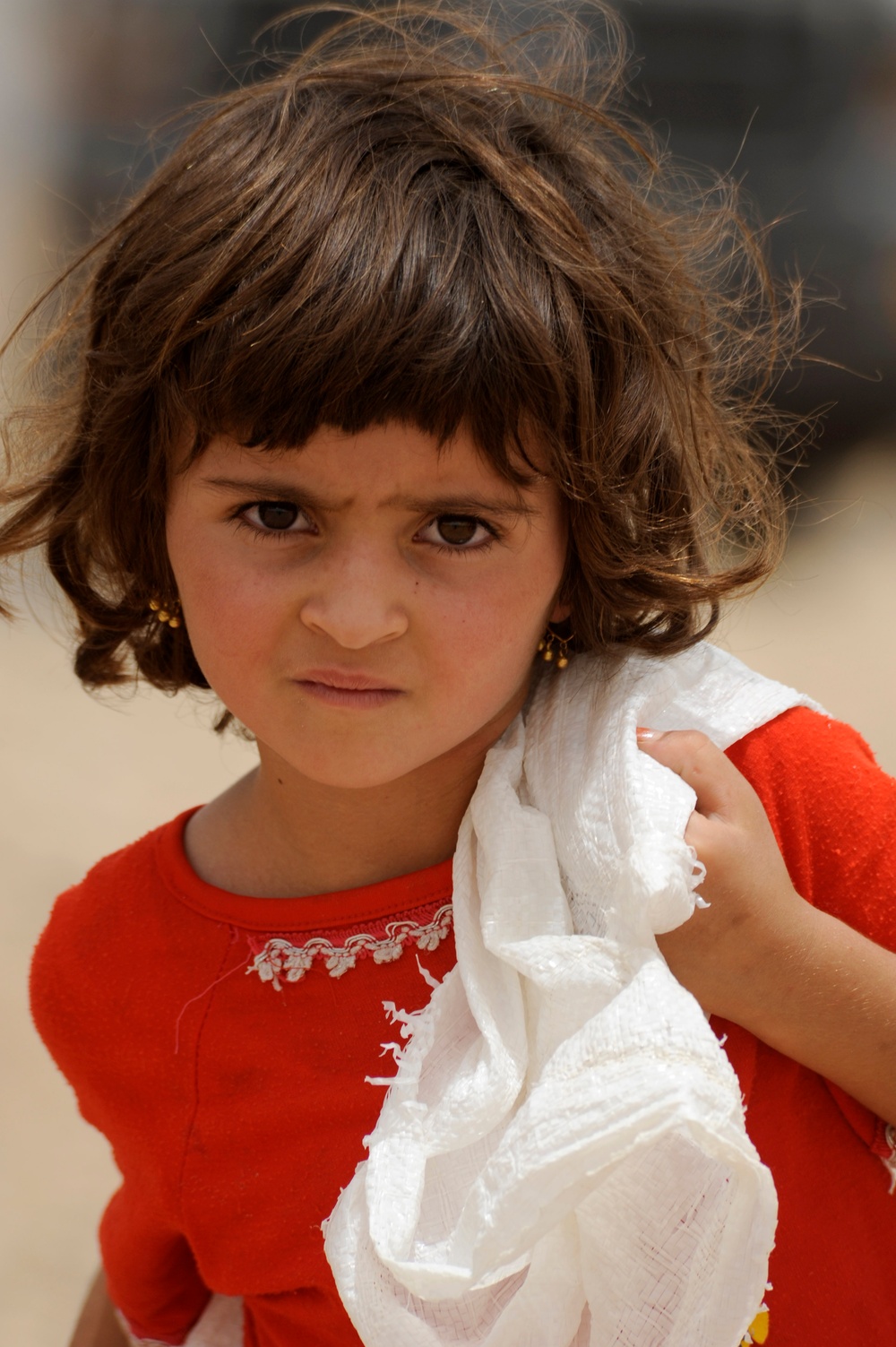 Iraqi children receive toys and school supplies