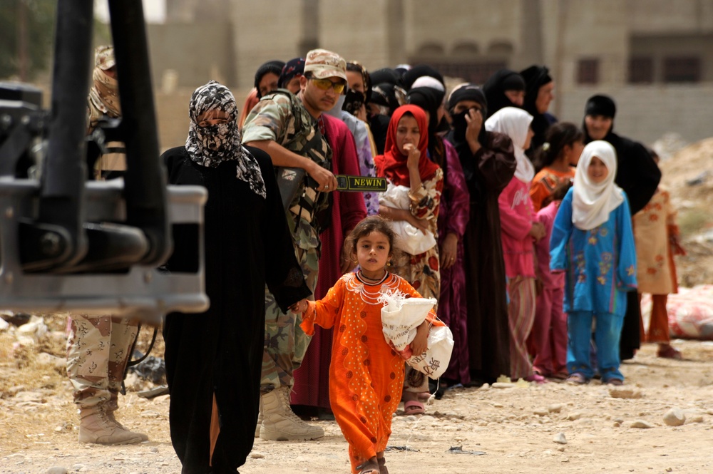 Iraqi Children Receive Toys and School Supplies