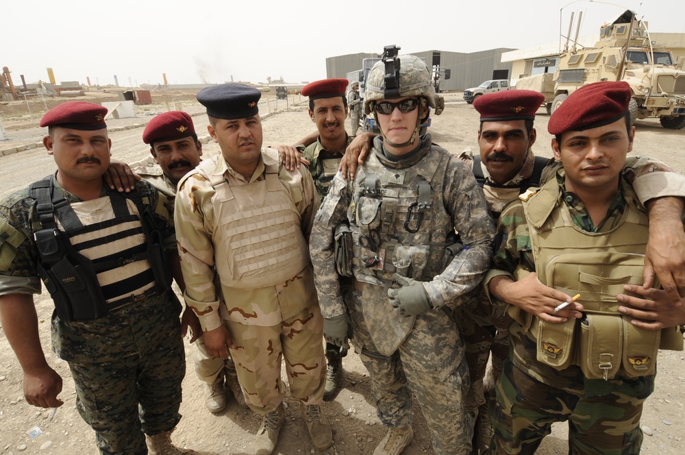 Iraqi children receive toys and school supplies