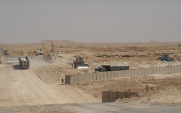 Seabees repair vital roadway in Al Anbar province, Iraq