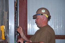 Seabees Upgrade Marine Physical Training Facility