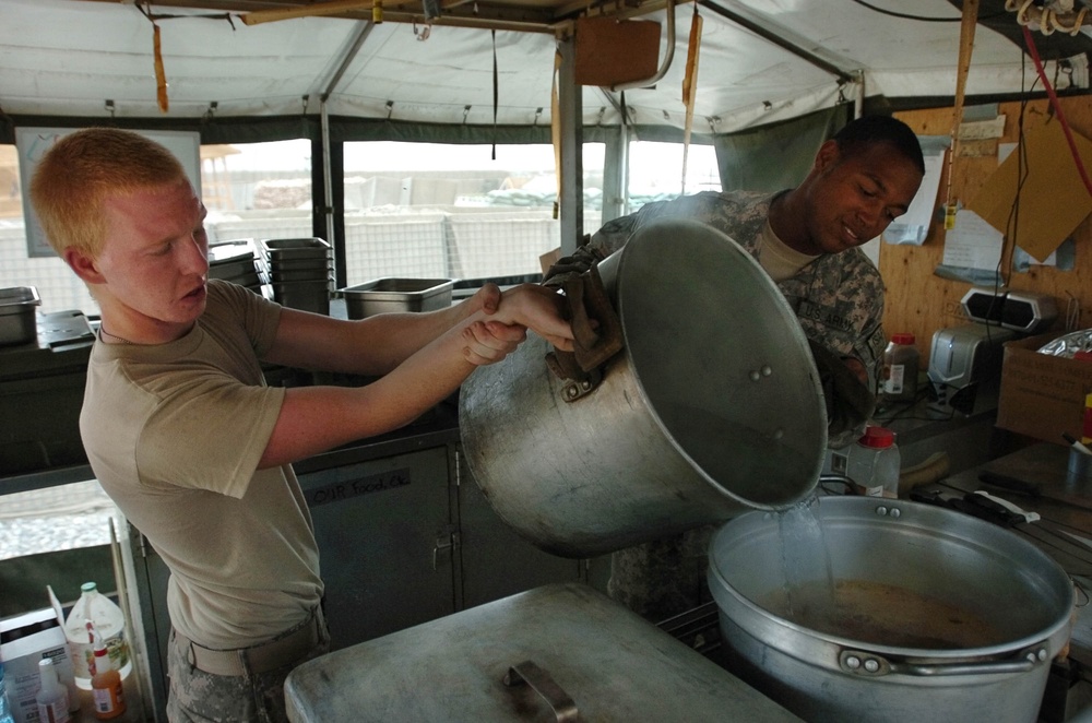 10th Mountain Division's combat cooks