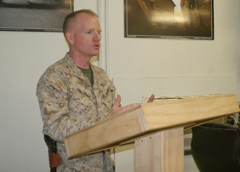 Marine draws on jet training to mitigate risks in Iraq