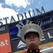 Marine Corps Band Plays at Yankee Stadium