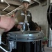 Marine Corps band plays at Yankee Stadium