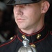 Marine Corps band plays at Yankee Stadium