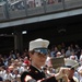 Marine Corps Band Plays at Yankee Stadium