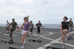 Flight deck aerobics