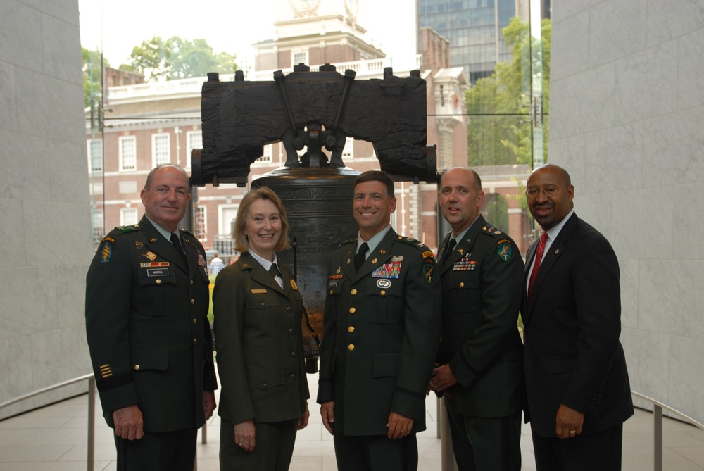 U.S. Army Civil Affairs and Psychological Operations Command (Airborne) Commanding General Highlights Philadelphia's Independence Day Celebration