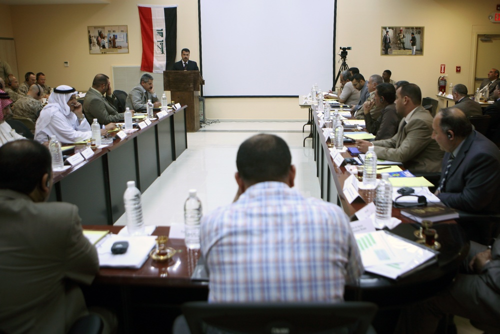 Anbar province leaders meet for Mayor's Conference at Al Asad Air Base