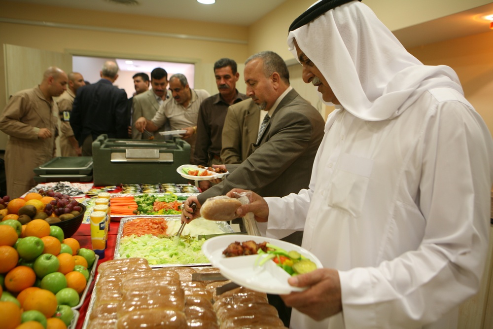 Anbar province leaders meet for Mayor's Conference at Al Asad Air Base