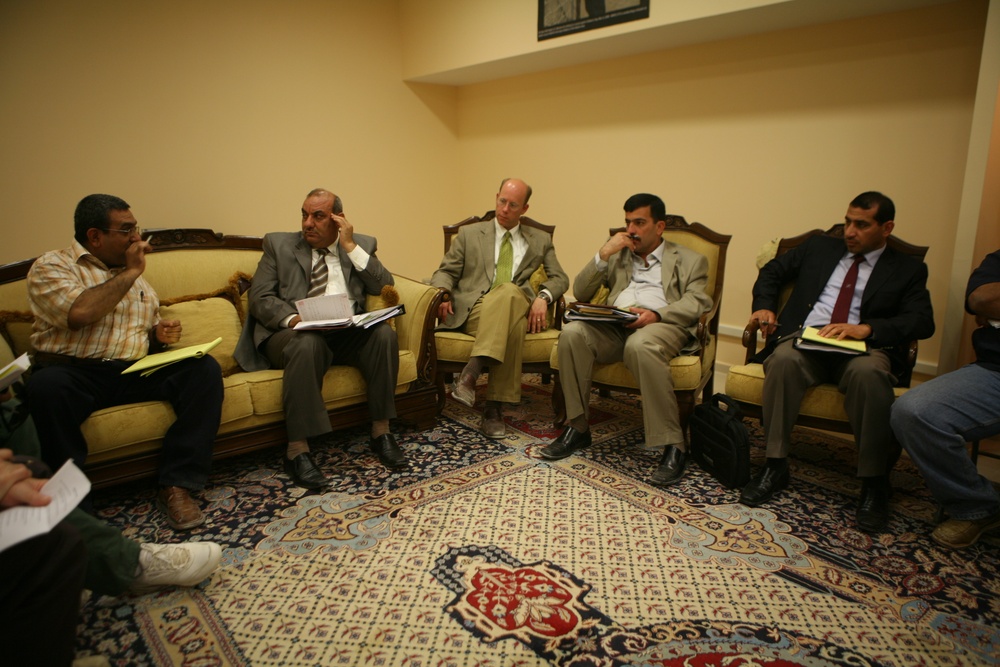 Anbar province leaders meet for Mayor's Conference at Al Asad Air Base