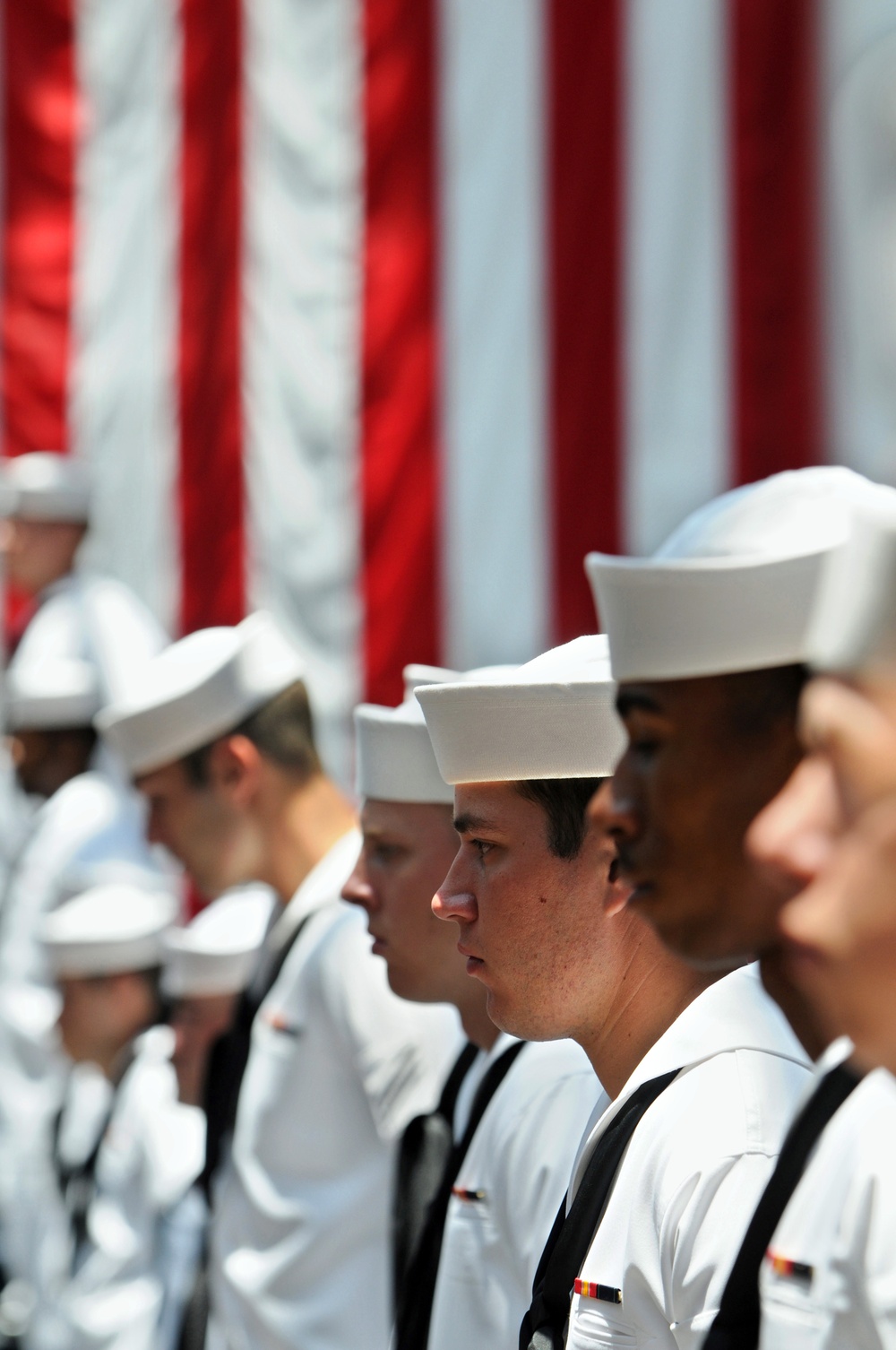 Change of command ceremony at National Museum of Naval Aviation at Naval Air Station Pensacola