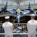 Change of command ceremony at National Museum of Naval Aviation at Naval Air Station Pensacola