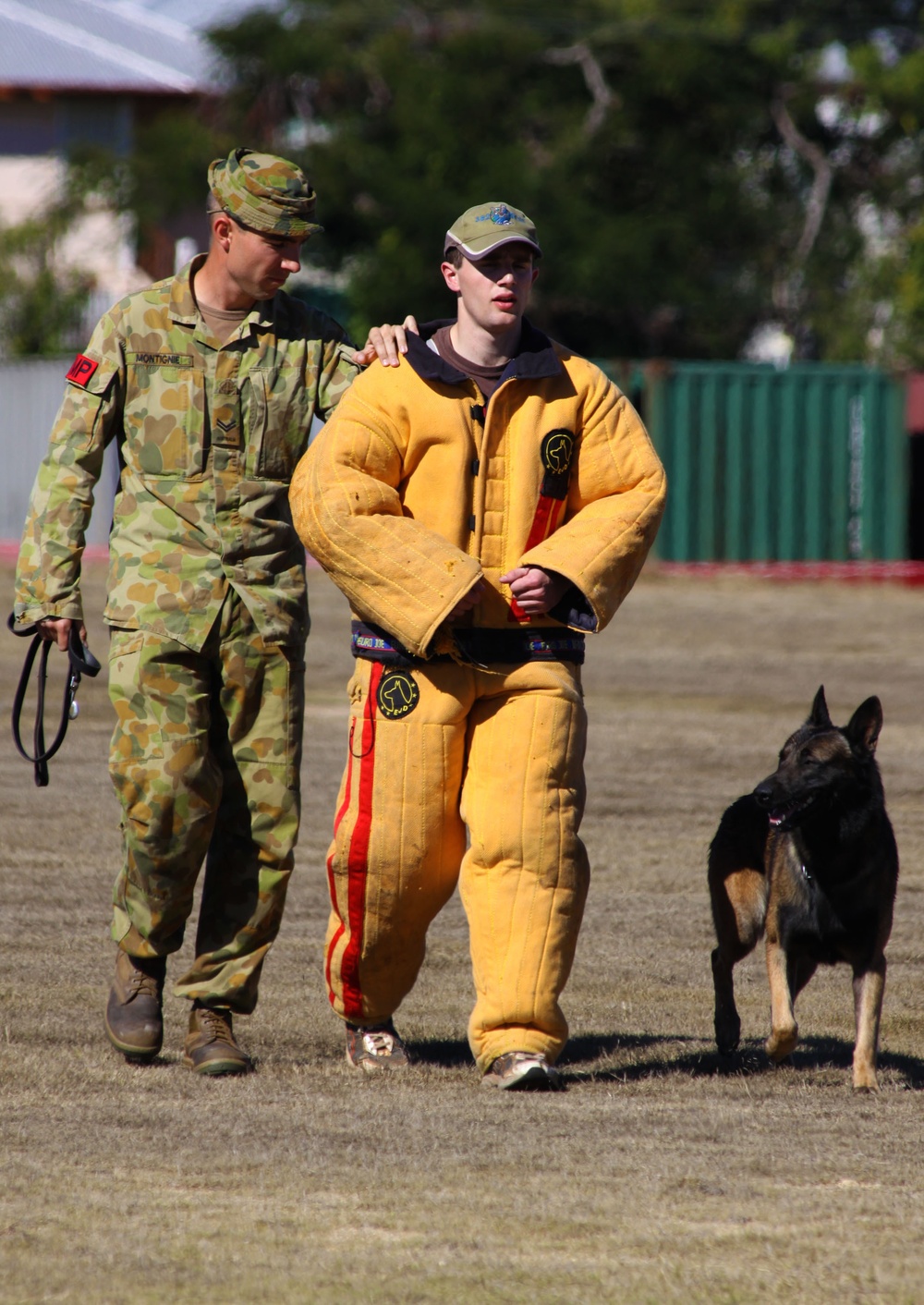 Australian MPs, canines ensure safety during TS09