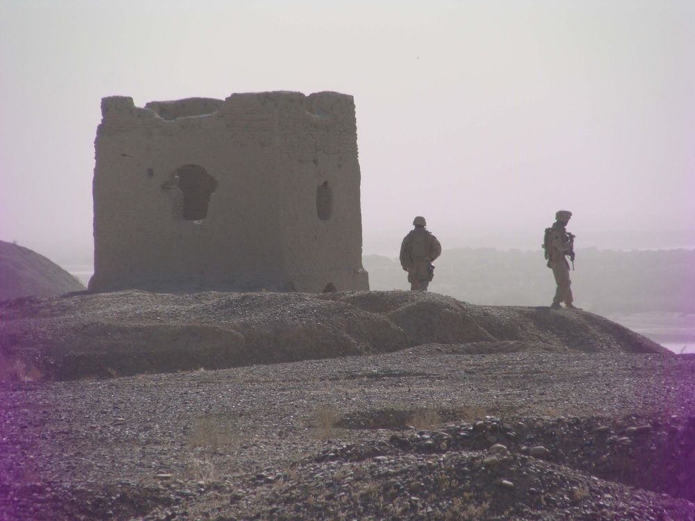 U.S. Marines Secure Southernmost Point of Operations in Afghanistan