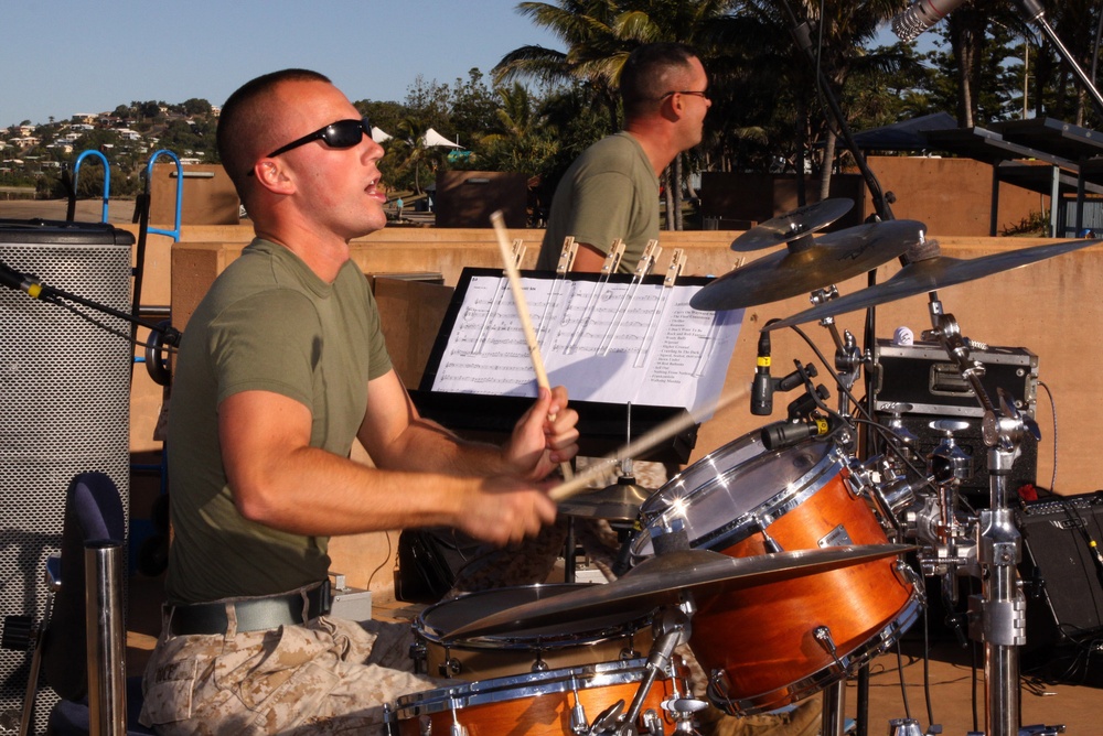 Marine Corps Forces, Pacific Band Rocks Australia