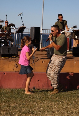 Marine Corps Forces, Pacific band rocks Australia