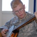A Soldier and his banjo