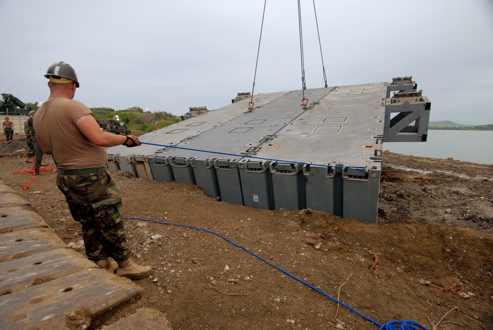 Joint Logistics Over the Shore underway