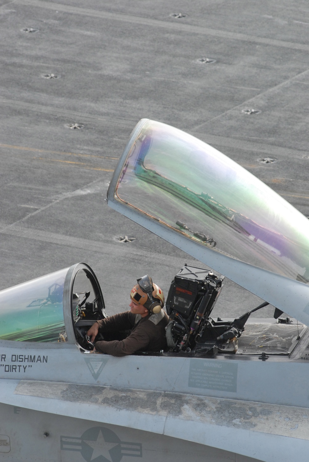 USS Ronald Reagan flight deck operations