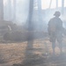 Soldiers conduct controlled burn