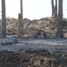 Soldiers conduct controlled burn