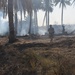 Soldiers conduct controlled burn