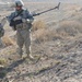 Soldiers conduct controlled burn