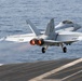 Hornet launches from USS Ronald Reagan