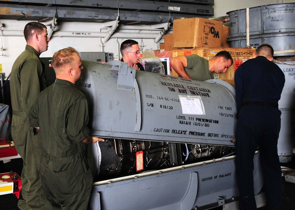 Operations aboard USS Bonhomme Richard