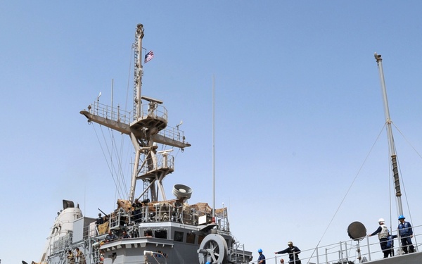 USS Scout's port visit to Umm Qasr