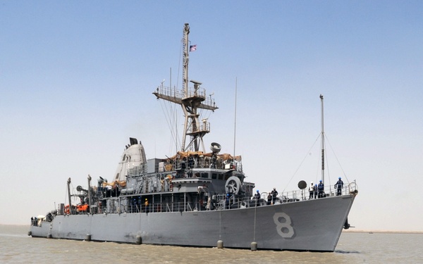 USS Scout's port visit to Umm Qasr