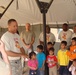 A unique call to duty: Fraternity &quot;brothers in arms&quot; give to Soldiers and Iraqi children