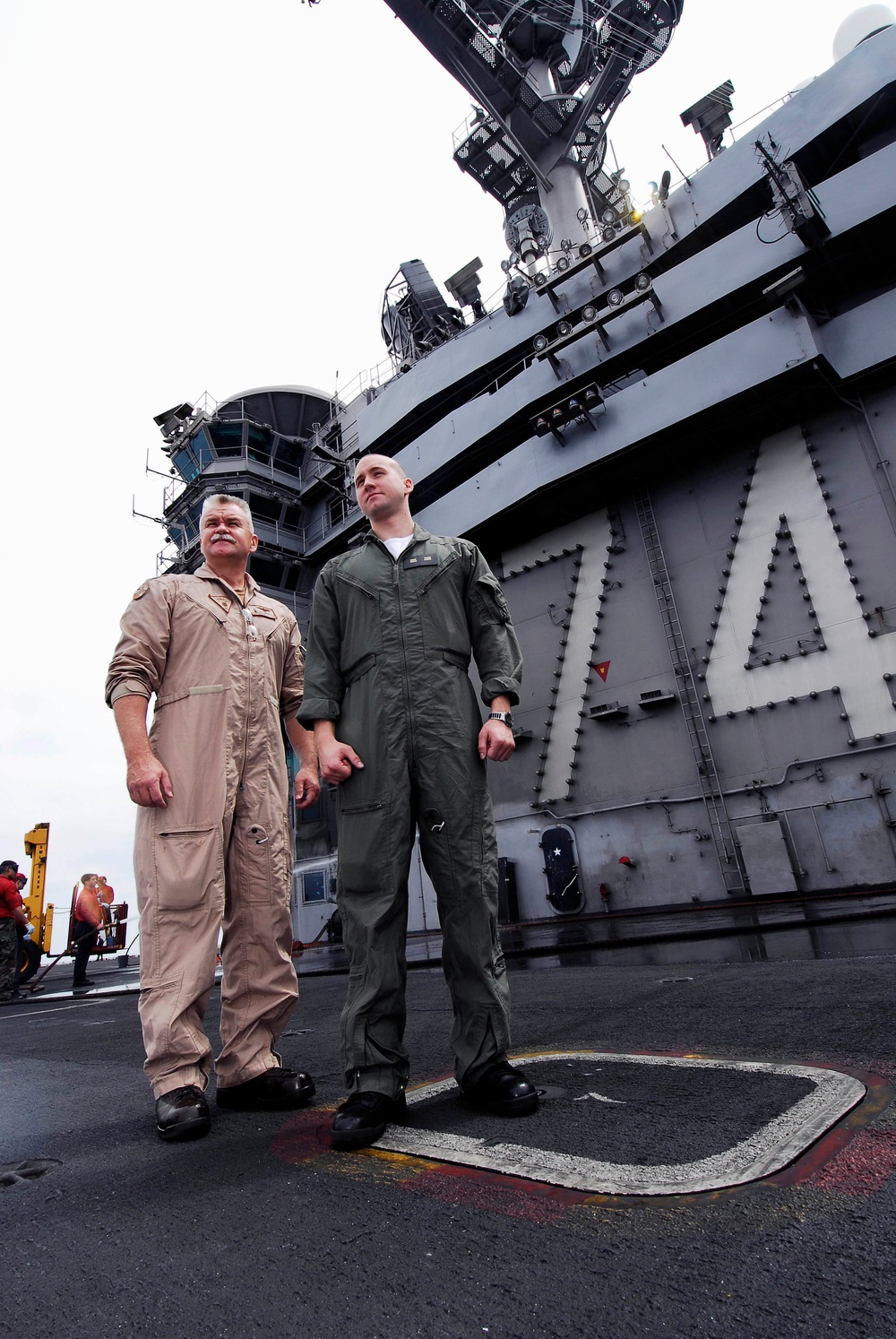 Father, son service together for Tiger Cruise
