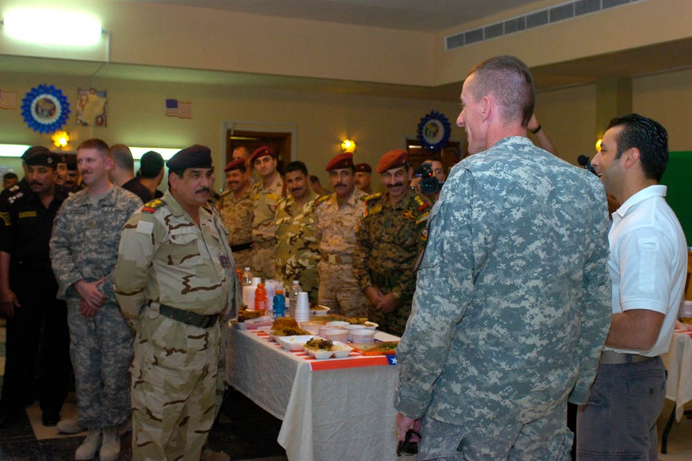 Greywolf, Iraqi leaders celebrate Independence Day together in Mosul