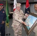 Vice Adm. Papp Presents Painting to Bahrain Coast Guard Commander