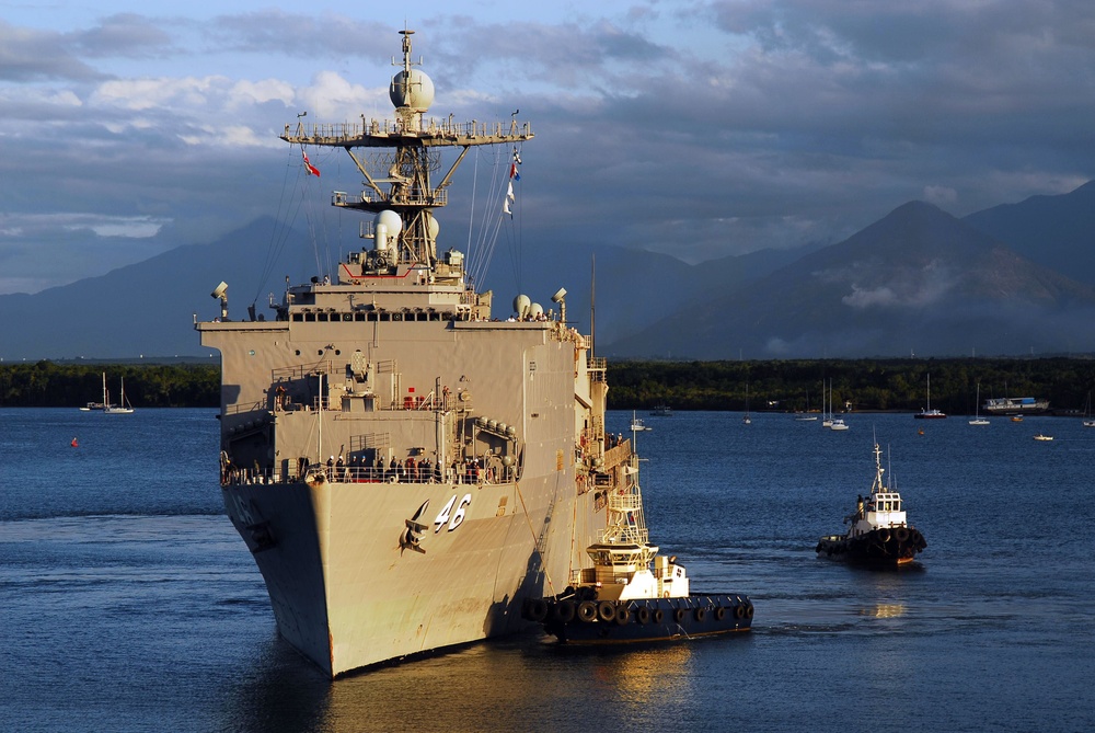 USS Tortuga in Australia