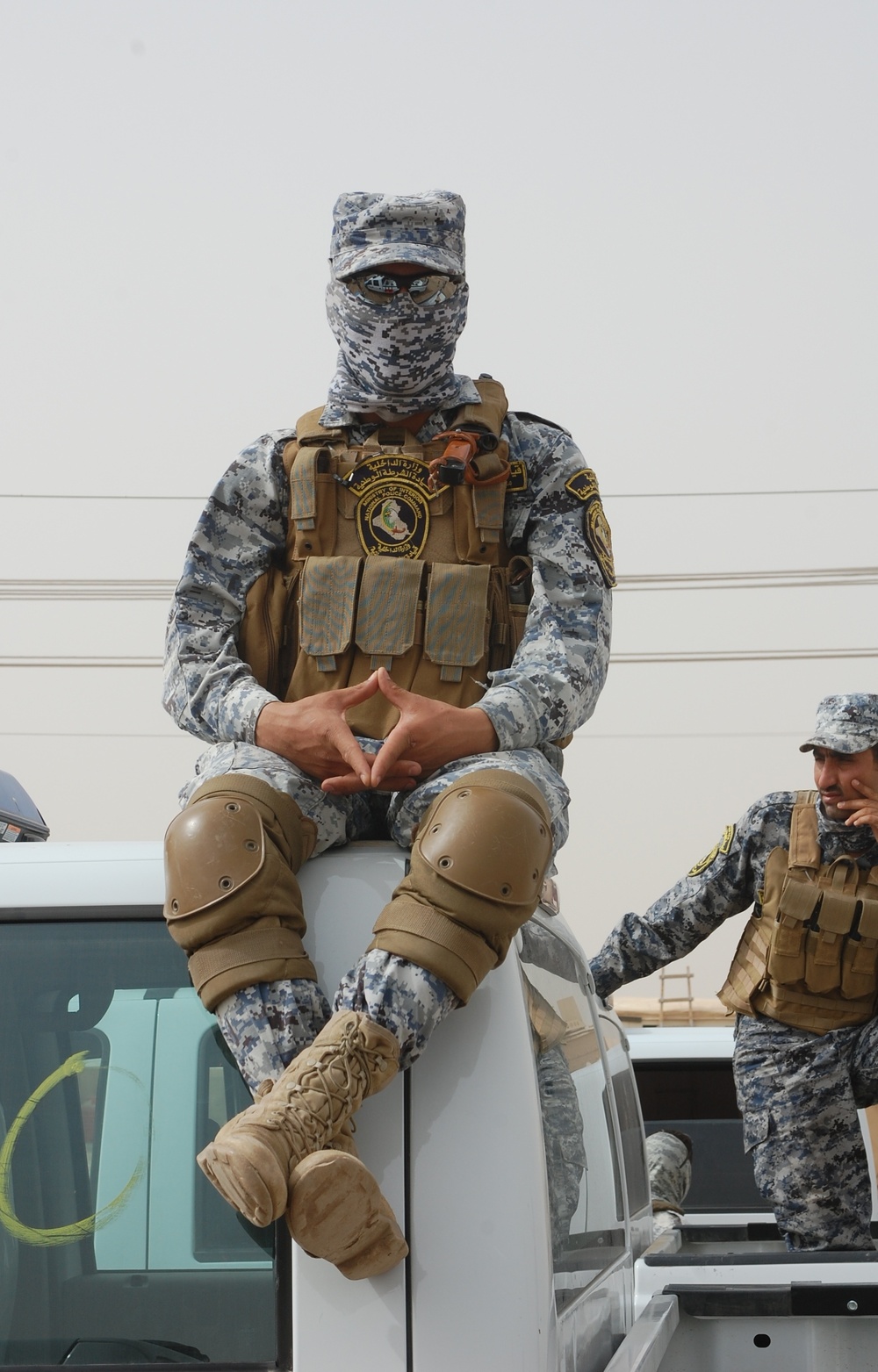 Iraqi National Police Partner With Rough Riders