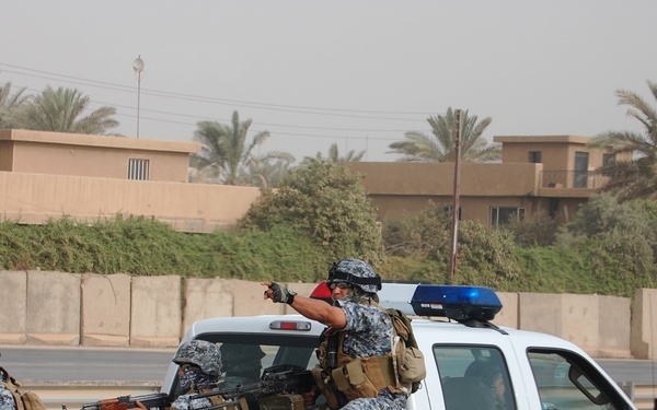 Iraqi National Police Partner With Rough Riders