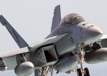 USS Ronald Reagan action