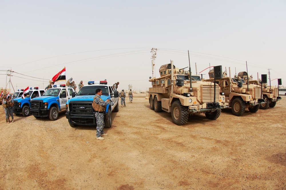 Iraqi National Police Partner With Rough Riders