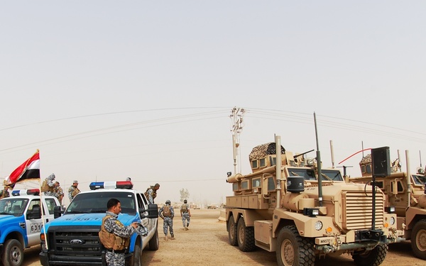 Iraqi National Police Partner With Rough Riders