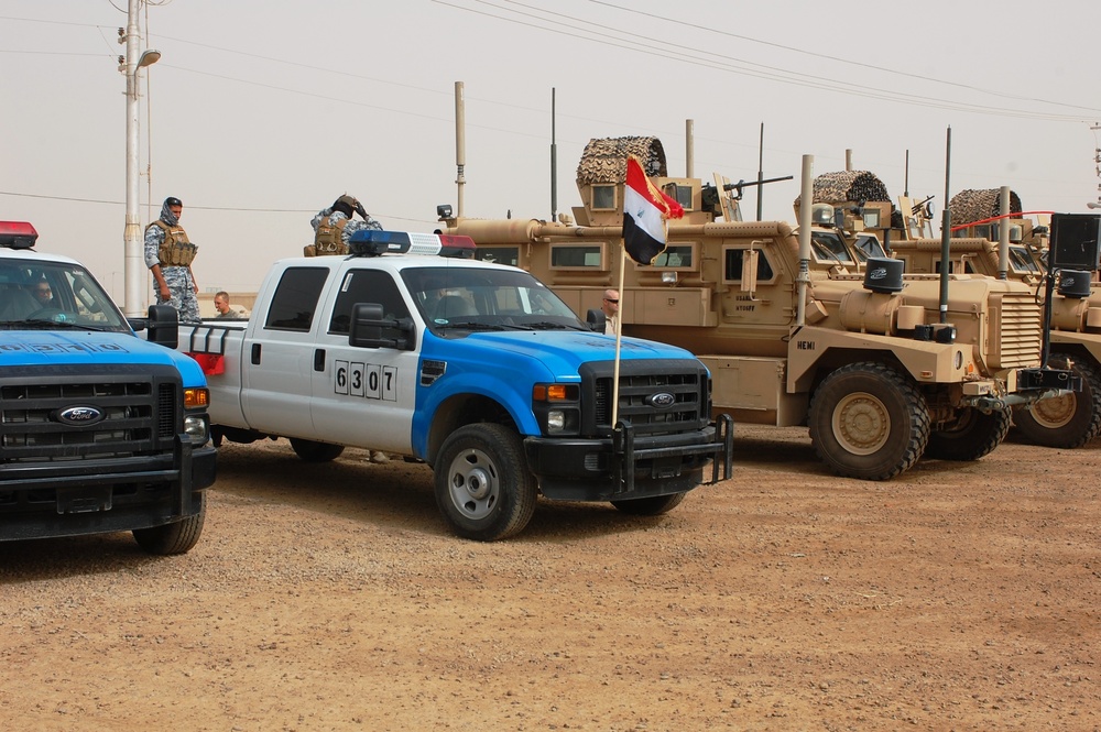 Iraqi National Police Partner With Rough Riders