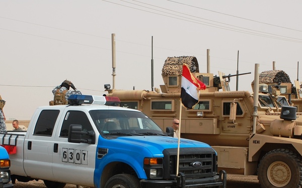 Iraqi National Police Partner With Rough Riders